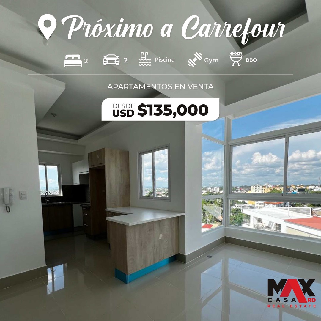 apartamentos - APARTAMENTO EN VENTA CERCANO A CARREFOUR