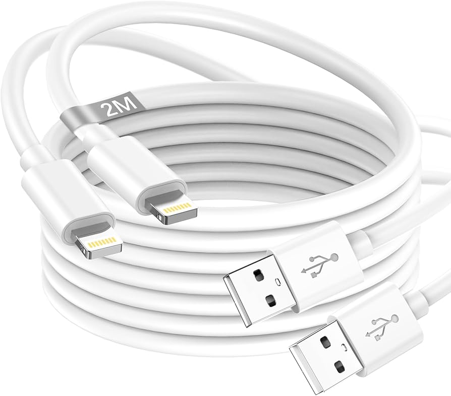 accesorios para electronica - DATA CABLE 2METROS IPHONE IP CARGA RAPIDA