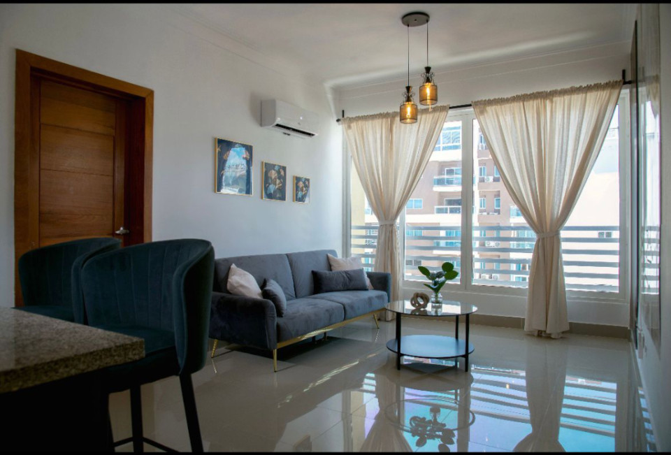 apartamentos - Hermoso Apartamento en Alquiler Amueblado Bella Vi 0