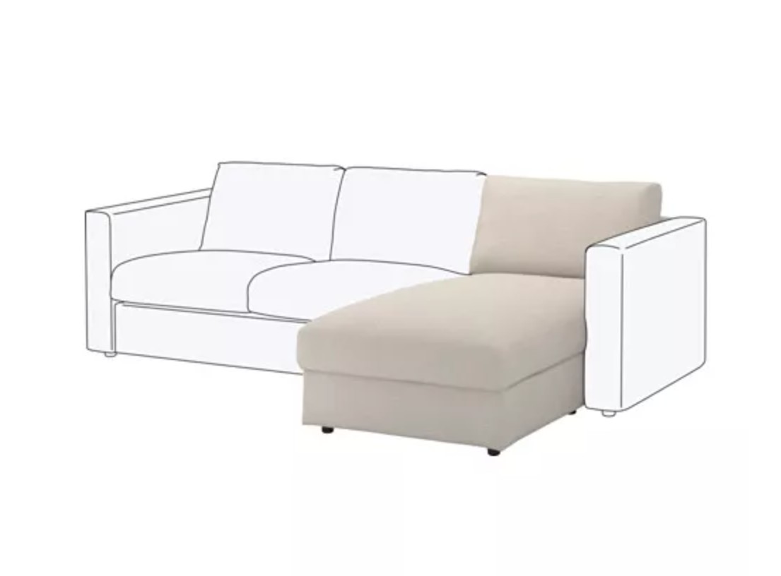 muebles y colchones - Sofa largo tipo chaisse lounge o day bed 2