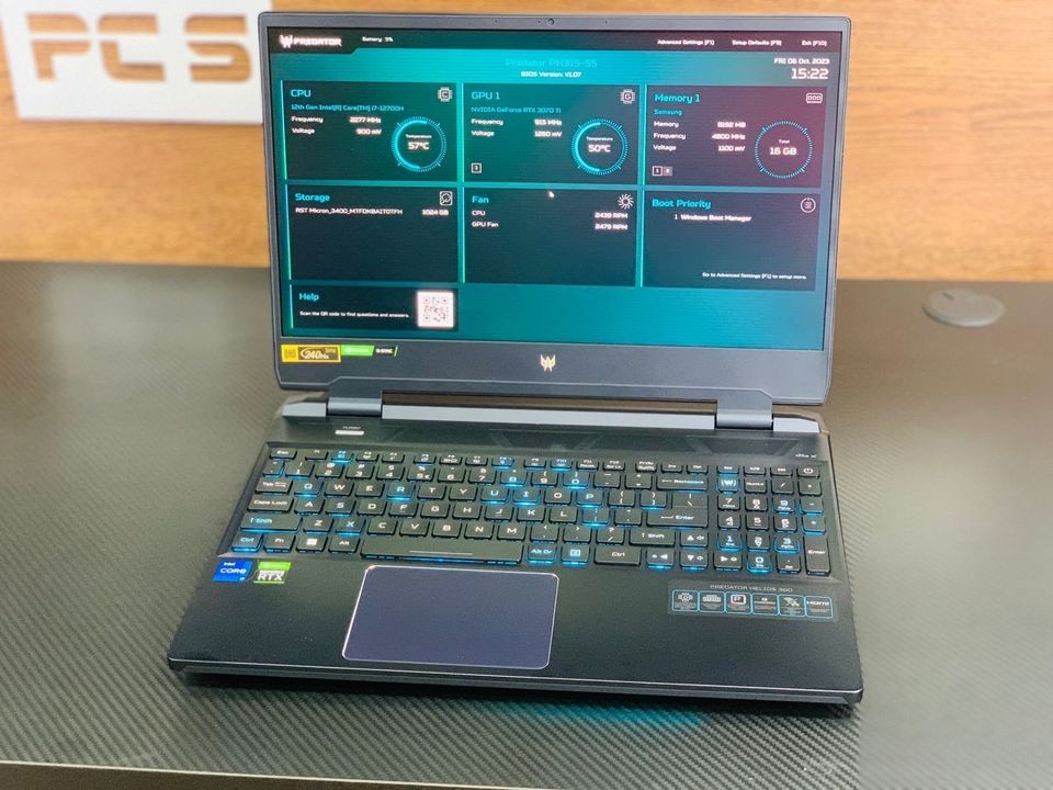 computadoras y laptops - LAPTOP ACER PREDATOR CORE i7 12VA GEN 16GB RAM 1