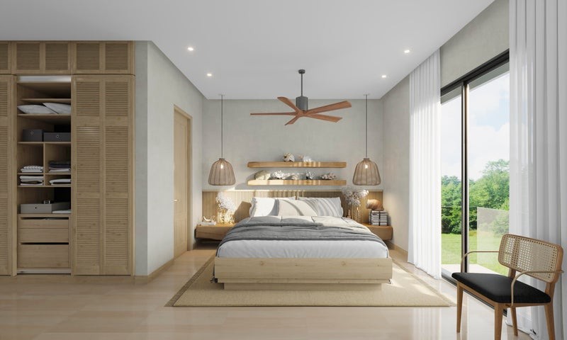 apartamentos - Proyecto en venta Punta Cana #23-1089 dos dormitorios, balcón, piscina.
 1