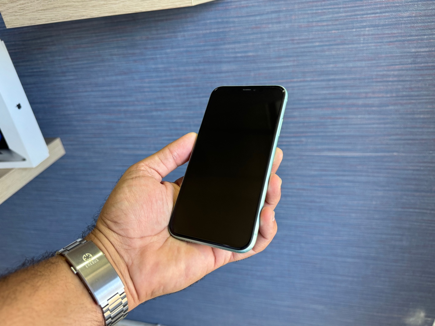 celulares y tabletas - iPhone 11 Regular 256GB Green Como Nuevo , Desbloqueado, Garantia, $ 18,999 NEG 1