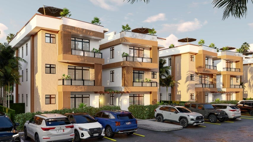 apartamentos - Proyecto en venta Punta Cana  #24-895 un dormitorio, piscina, gimnasio.
 5