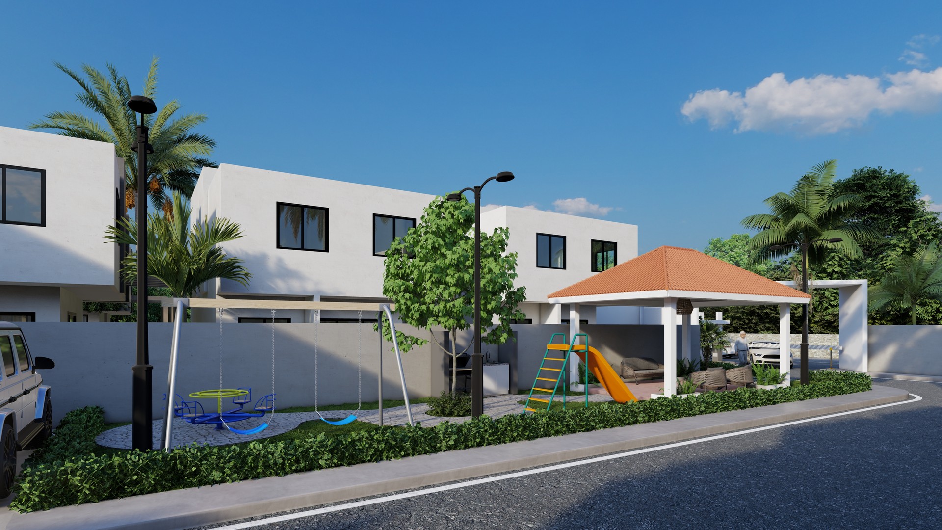 casas - Casas en venta en proyecto cerrado, DM-Residences, Autopistas las Americas  4