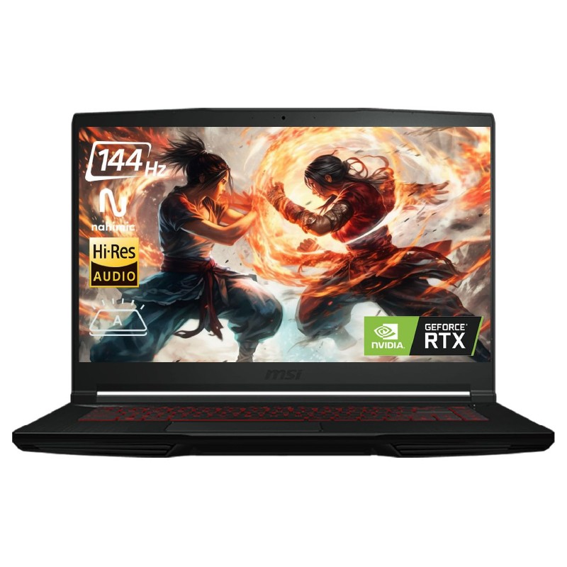 computadoras y laptops - Laptop Gaming MSI GF63 15,6´´ 144Hz FHD i5 11va 16GB Ram 512GB SSD RTX 3050 4GB 1