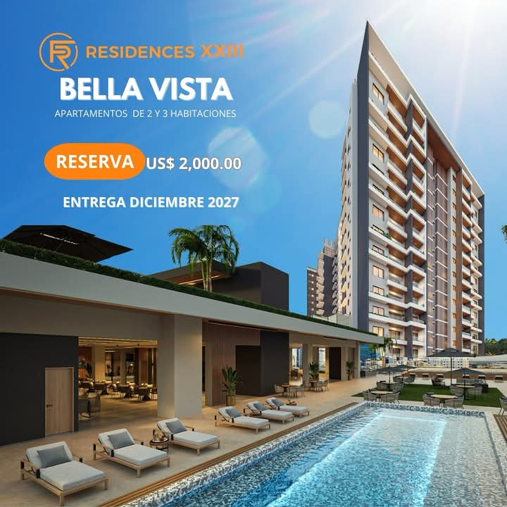 apartamentos - DIOS Llegó FR RESIDENCES XXIII 📍Bella Vista  5