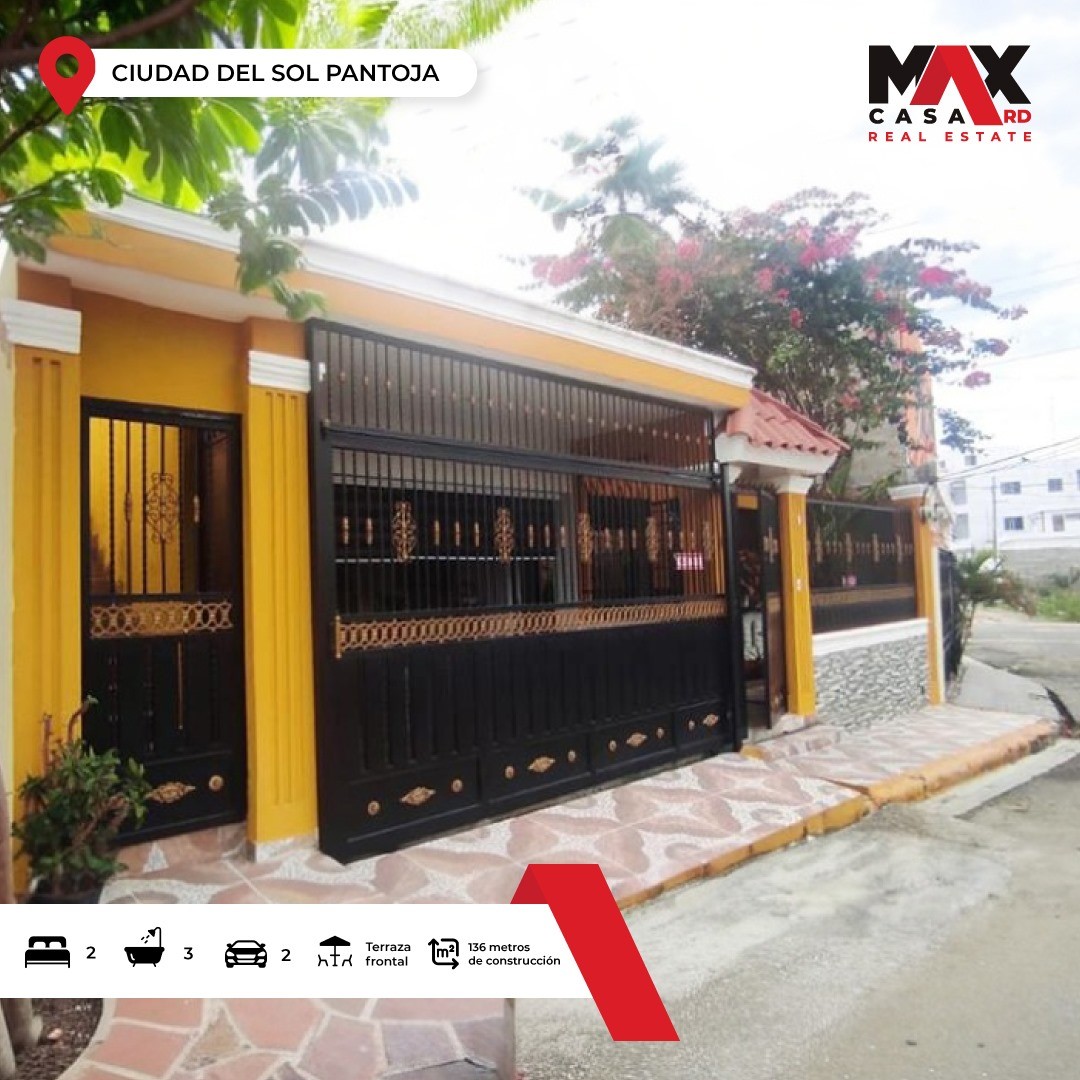 casas - CASA EN VENTA, LISTA PARA ENTREGA, UBICADA EN PANTOJA, SANTO DOMINGO OESTE 