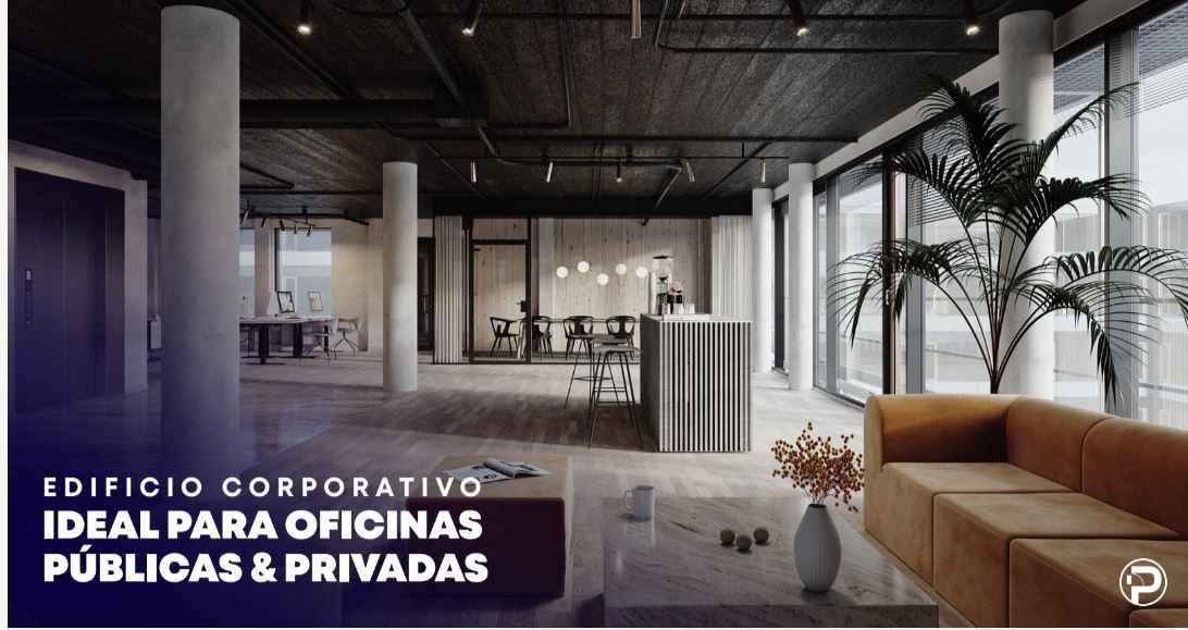 oficinas y locales comerciales - Edificio Corporativo en Alquiler Nuevo Gazcue con 50 parqueos Atencion Gobierno 2