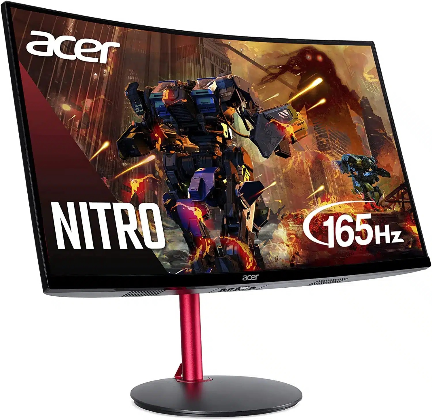 computadoras y laptops - MONITOR GAMER Acer NITRO ED270R 27 HDMI Y DP NUEVO