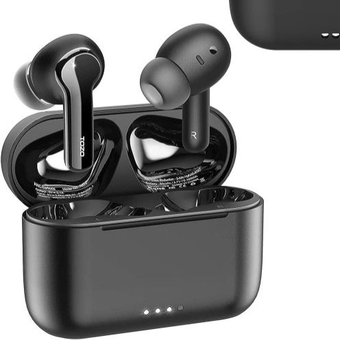 camaras y audio - Tozo NC2 Auriculares inalambricos hibridos con cancelacion de ruido, Auriculares