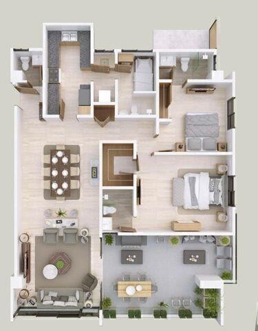 apartamentos - Apartamento a estrenar en venta #24-569 espacioso lujo y confort 8