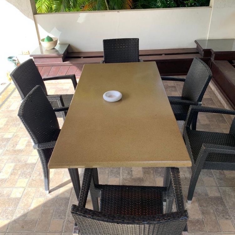 muebles y colchones - comedor 6 sillas