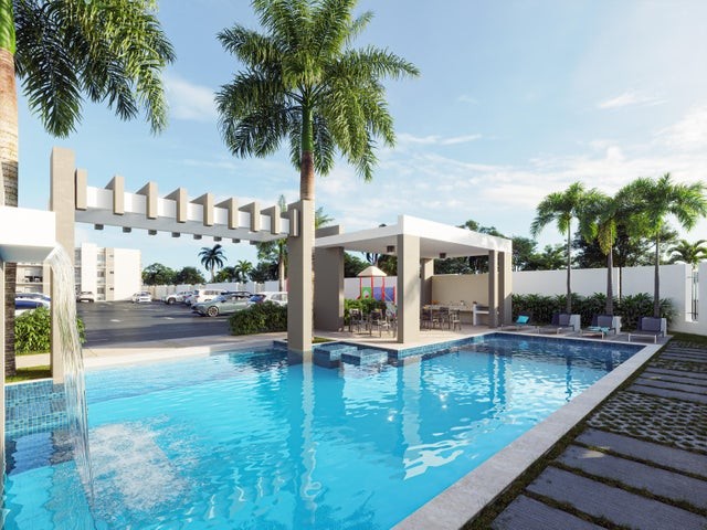 apartamentos - Proyecto en venta Punta Cana #23-312 tres dormitorios, gimnasio, piscina.
 5