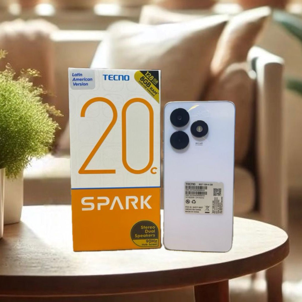 celulares y tabletas - Tecno Spark 20C 128/256gb