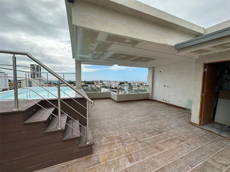 apartamentos - Venta de apartamento tipo penthouse 600mts Alma Rosa 1 con picuzzi vista al mar  5