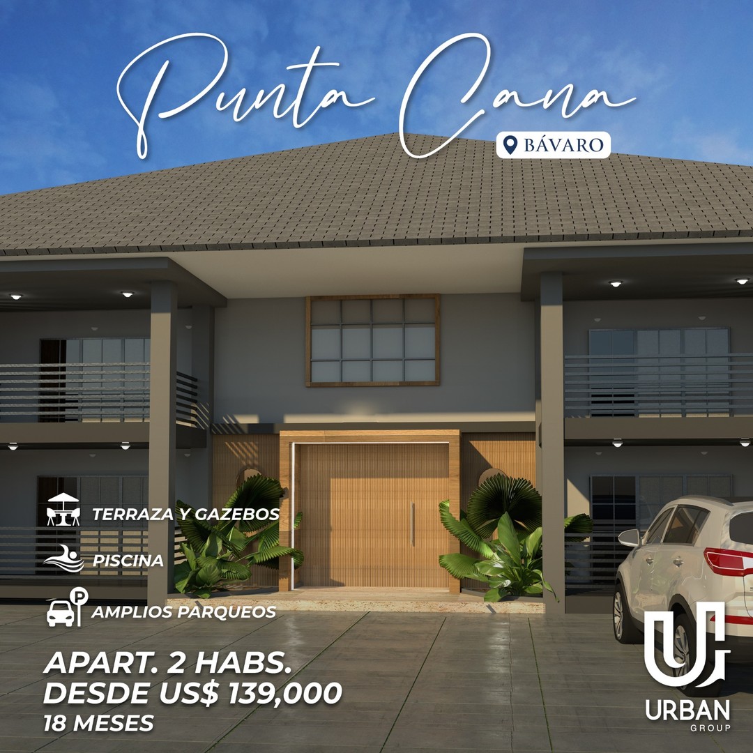 apartamentos - Apartamentos de 2 Habitaciones desde US$139,000 En Punta Cana 4