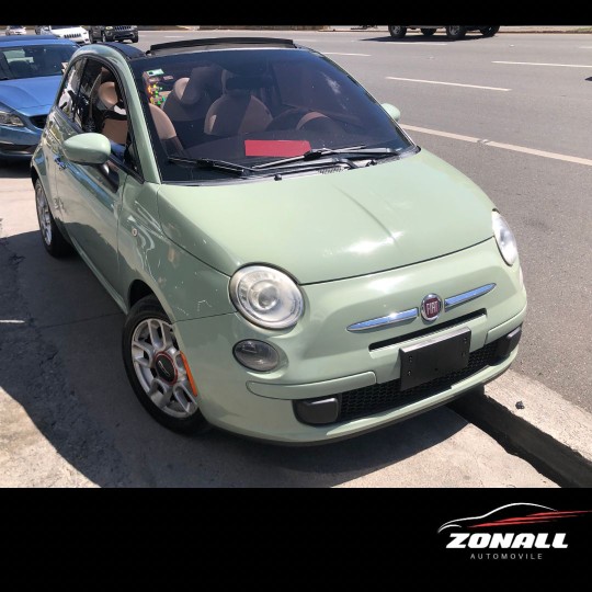 carros - Fiat 500 cabrio excelentes condiciones  2