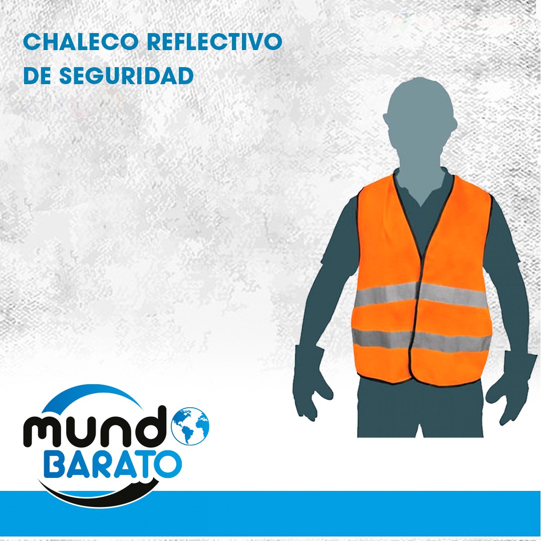 herramientas, jardines y exterior - Chaleco Reflectivo Reglamentario Para Seguridad. Naranja Luminico