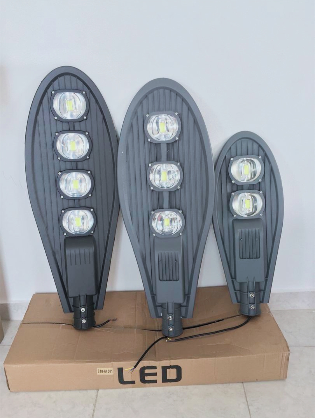 herramientas, jardines y exterior - Lampara led tipo cobra 