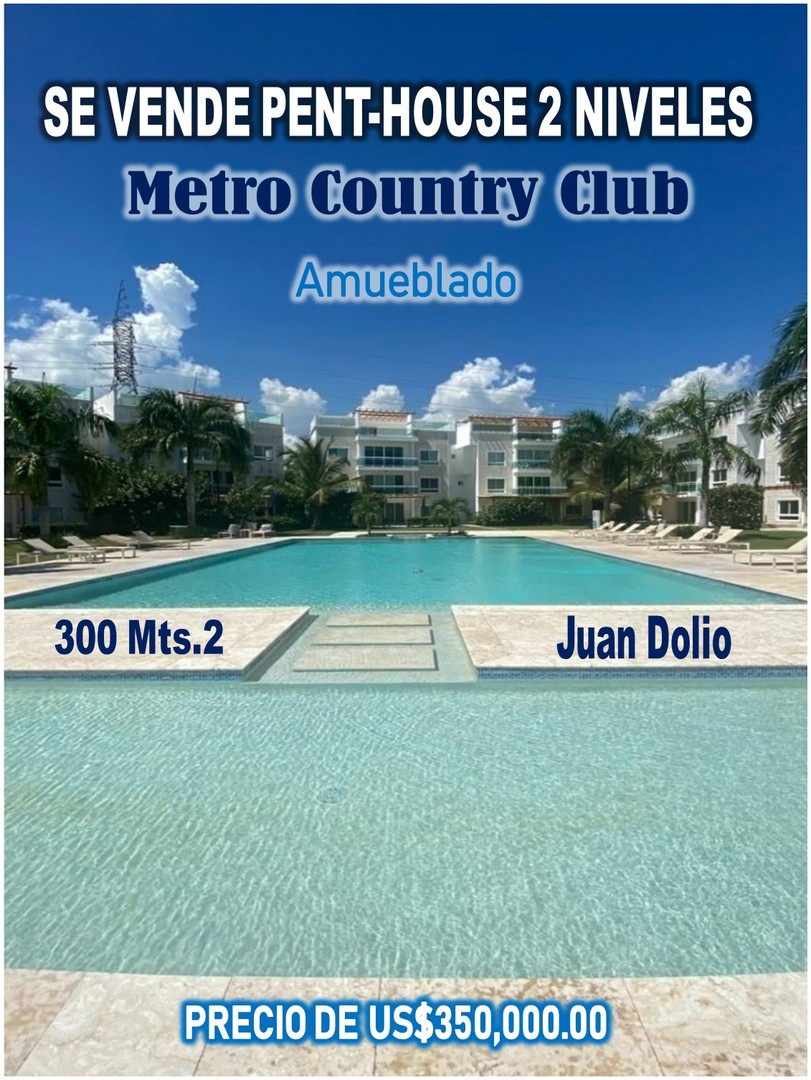 apartamentos - PENTHOUSE de 300 MTS.2 en Metro Country Club, 4 HABITACIONES, JUAN DOLIO 8