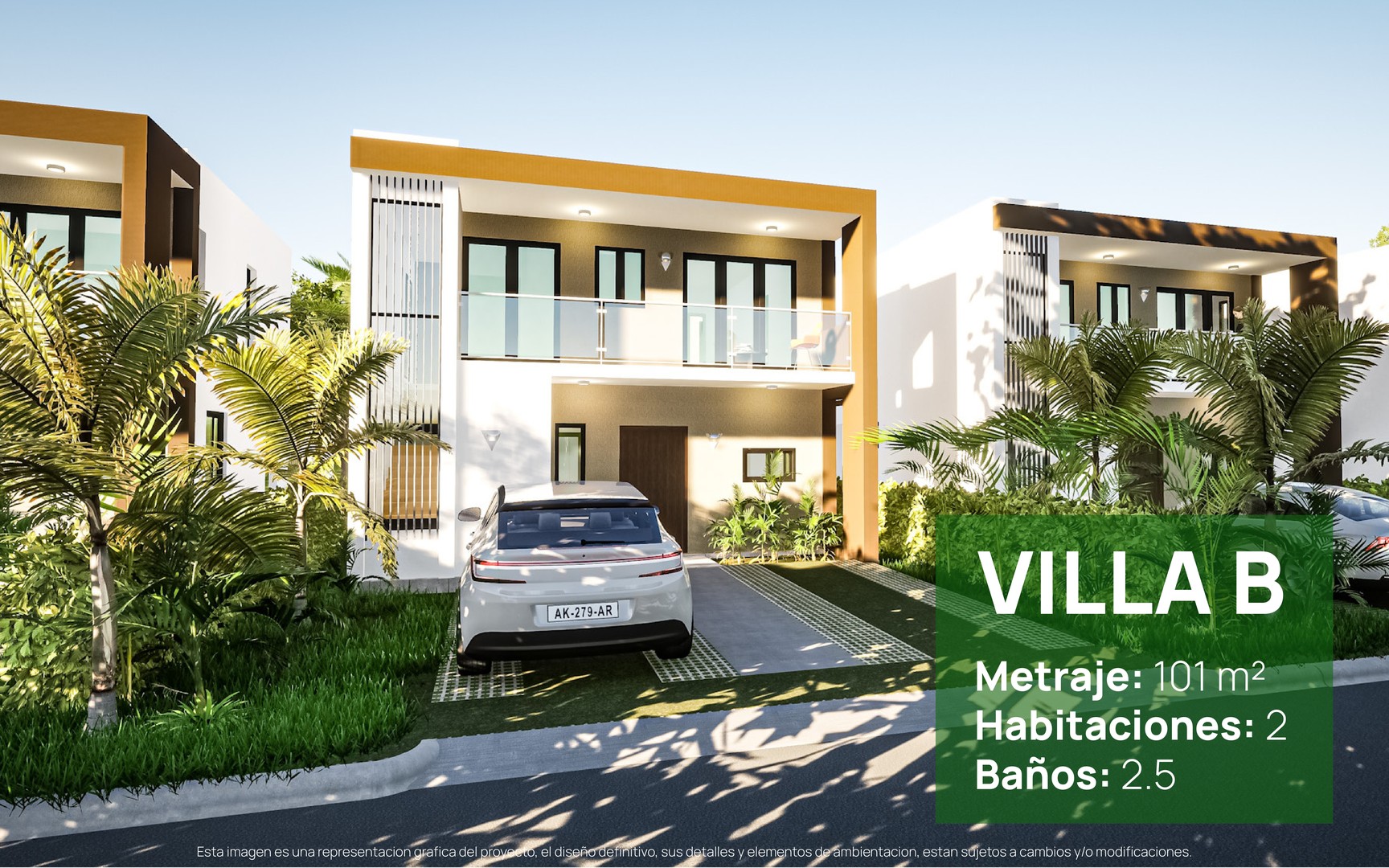 casas vacacionales y villas - Punta Cana, Proyecto de 190 casas totalmente eco-amigables. 2 y 3 hab. Junio/Dic 3