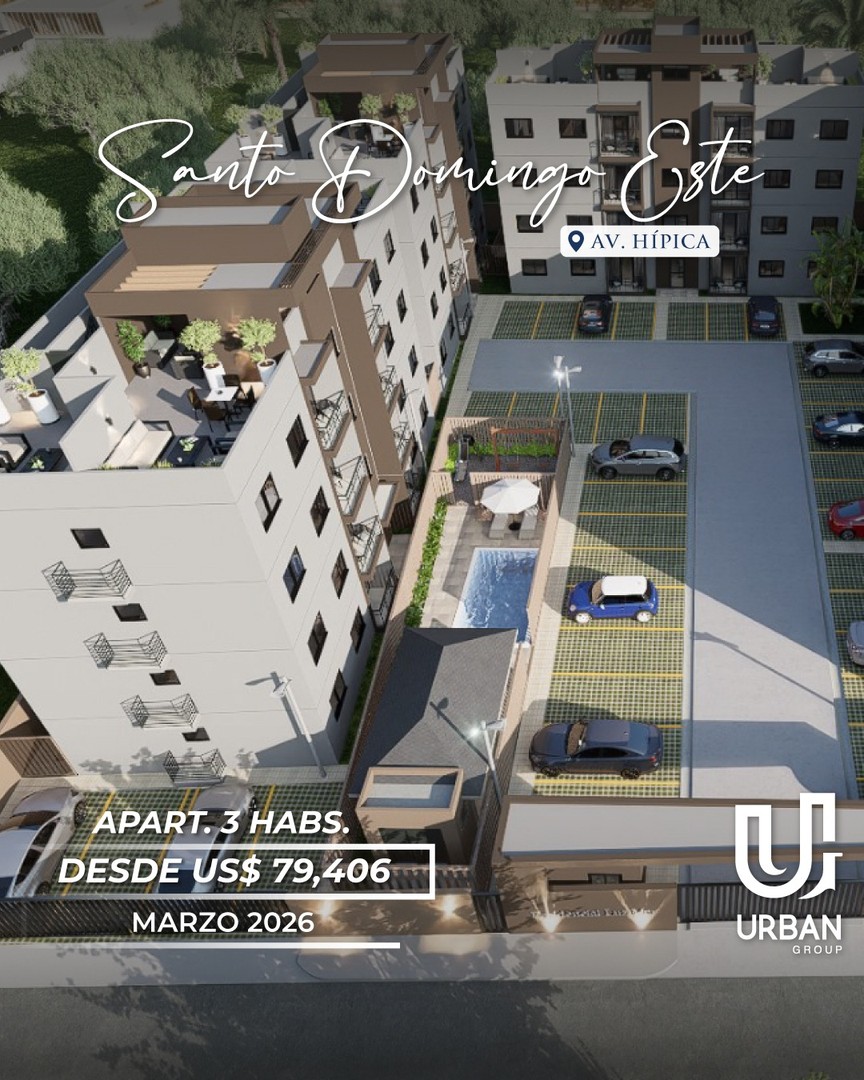 apartamentos - Apartamentos de 3 Habitaciones desde US$79,406 En Las Americas 1