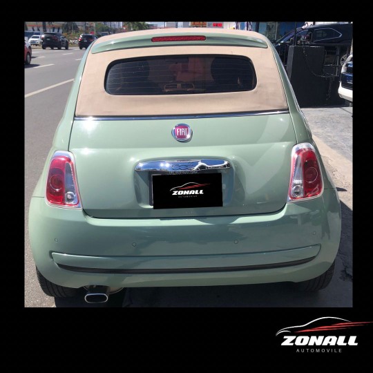 carros - Fiat 500 cabrio excelentes condiciones  3