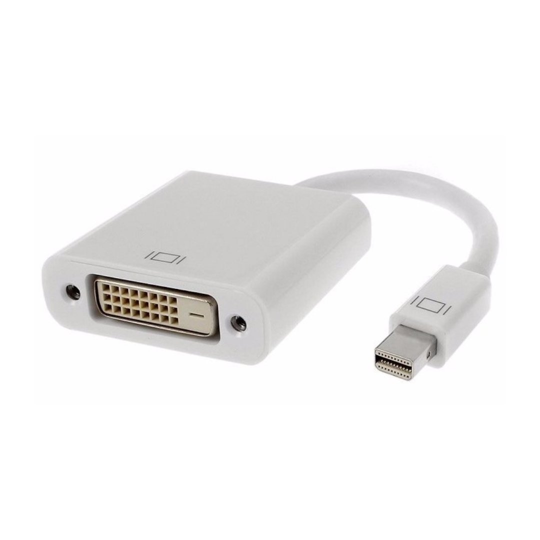 computadoras y laptops - ADAPTADOR DE MINI DISPLAYPORT A DVI HEMBRA 1080P. 