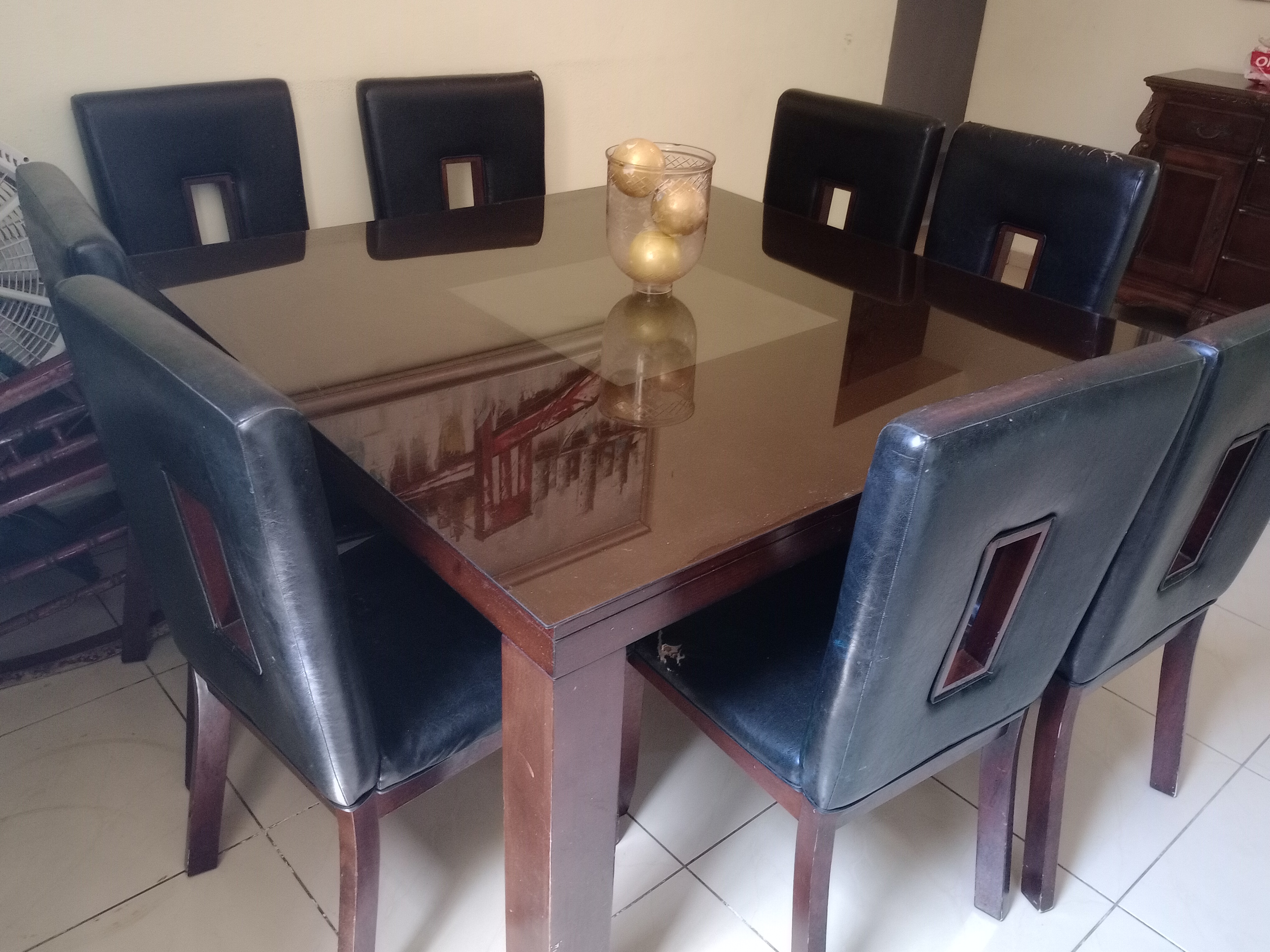 muebles y colchones - Comedor 8 sillas  1