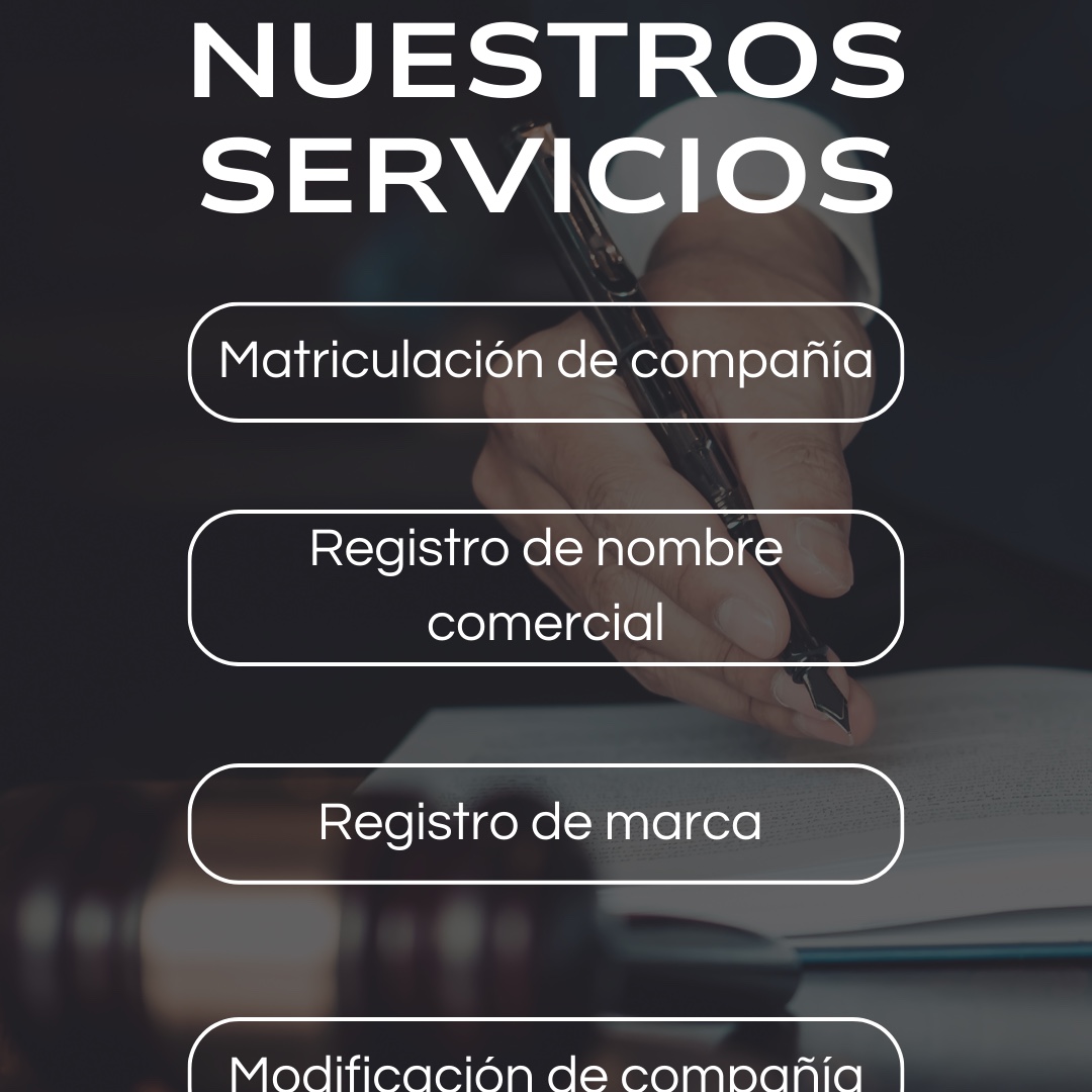 servicios profesionales - Servicios legales 