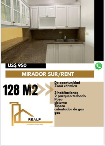 apartamentos - Apartamento en mirador sur 0