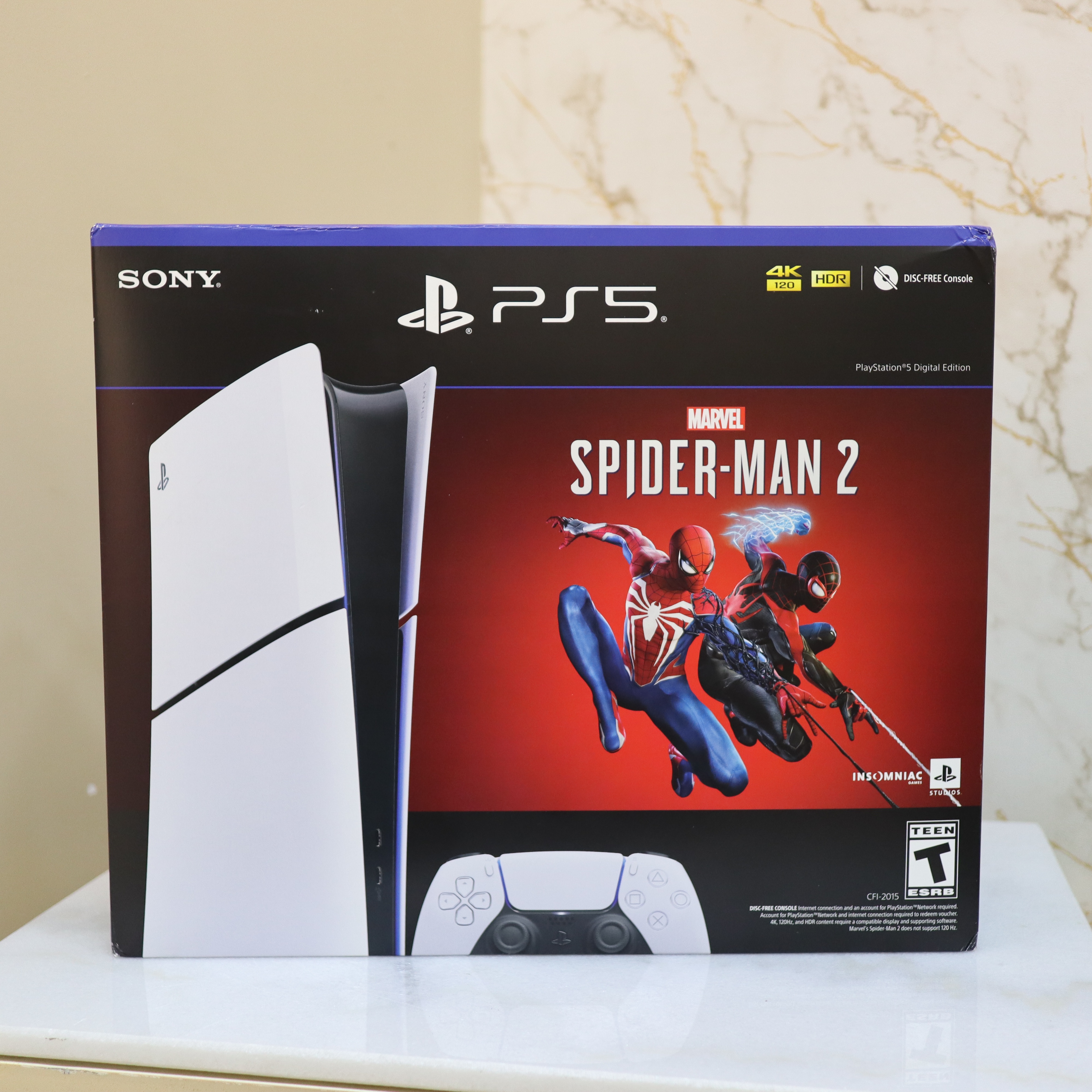 consolas y videojuegos - Playstation 5 SLIM VERSIÓN DIGITAL Spider Man 2, S