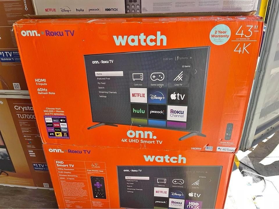 tv - ONN SMART TV 43 PULGADA ROKU UHD
