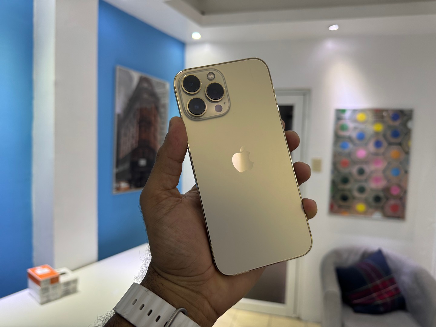 celulares y tabletas - iPhone 13 Pro Max 512GB Gold impecables condiciones , Desbloqueados, RD$ 48,500 