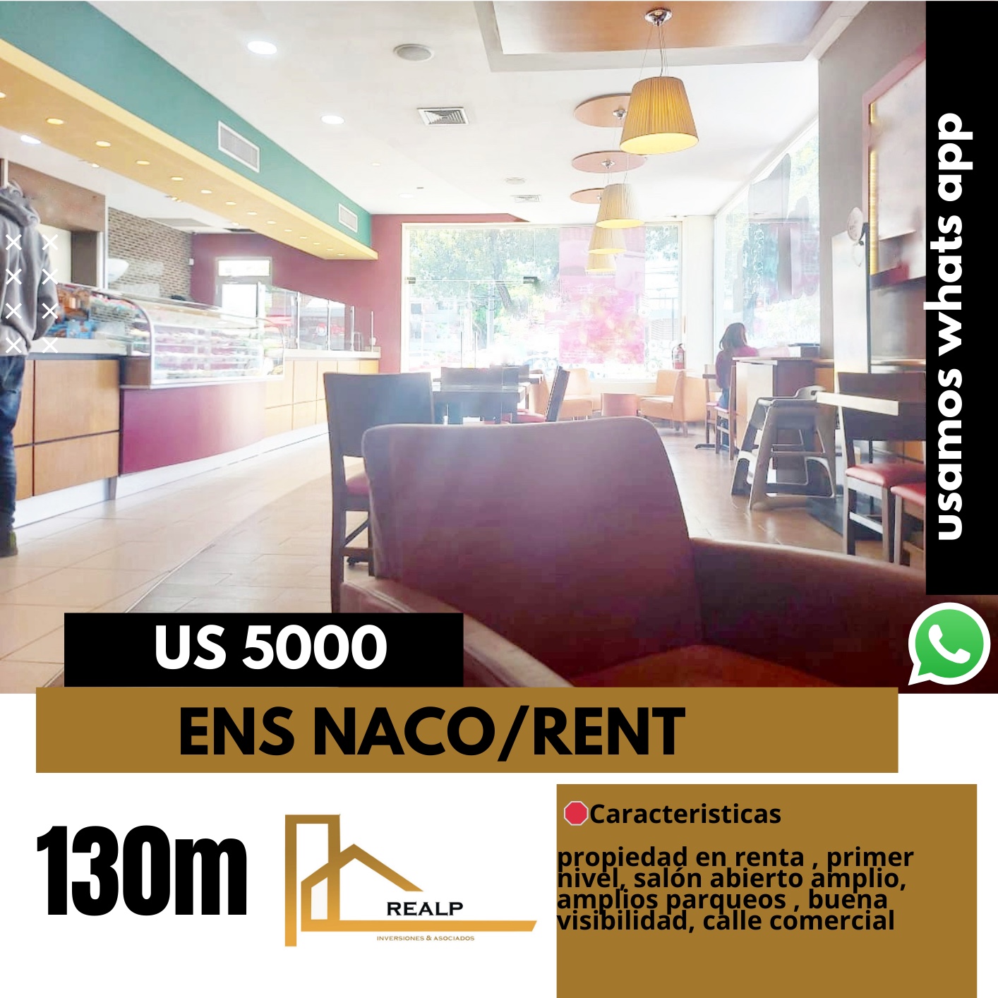 oficinas y locales comerciales - Local en Naco primer nivel