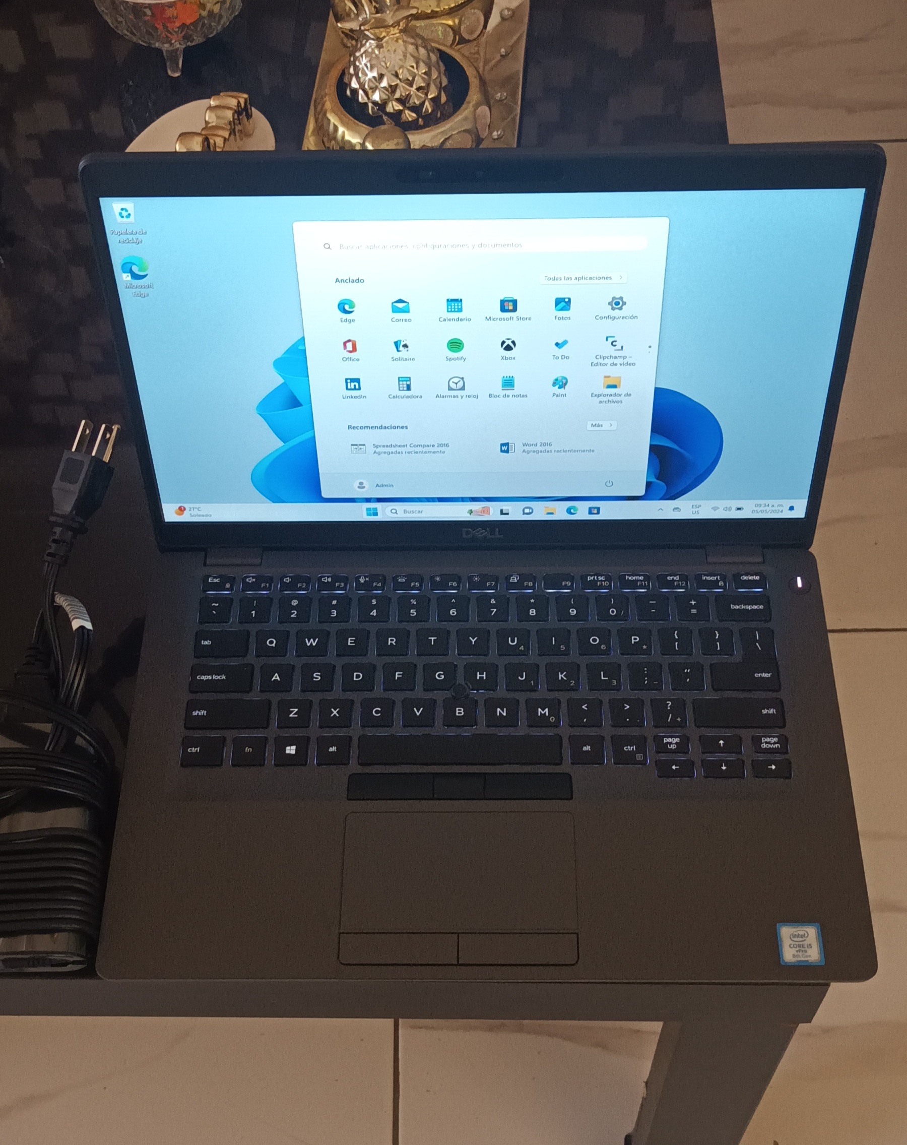 computadoras y laptops - Laptop Dell e5400 i5 16GB DDR4 Ram 512GB M2 SSD