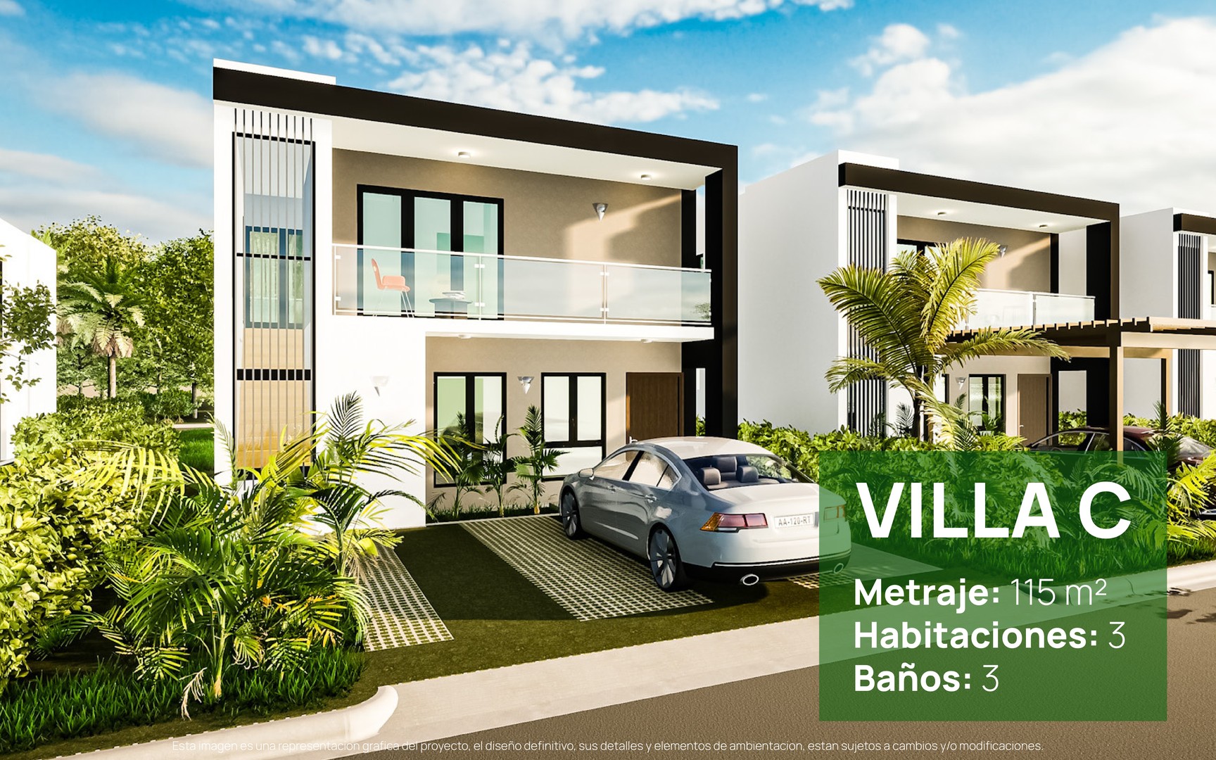 casas vacacionales y villas - Punta Cana, Proyecto de 190 casas totalmente eco-amigables. 2 y 3 hab. Junio/Dic 6