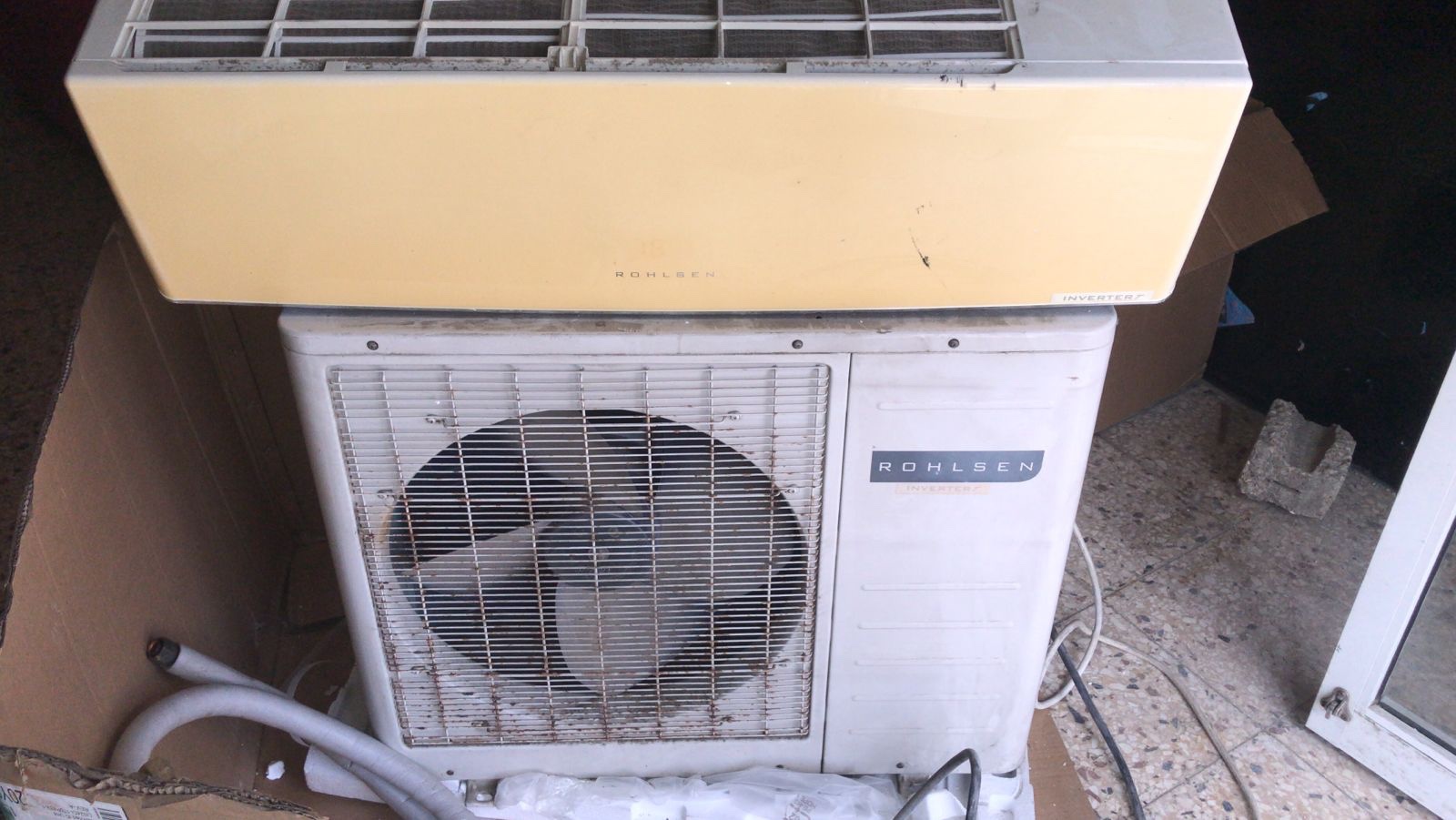 aires acondicionados y abanicos - Aire acondicionado de 24,000 BTU, marca ROHLSEN

RD$10,000 cada uno