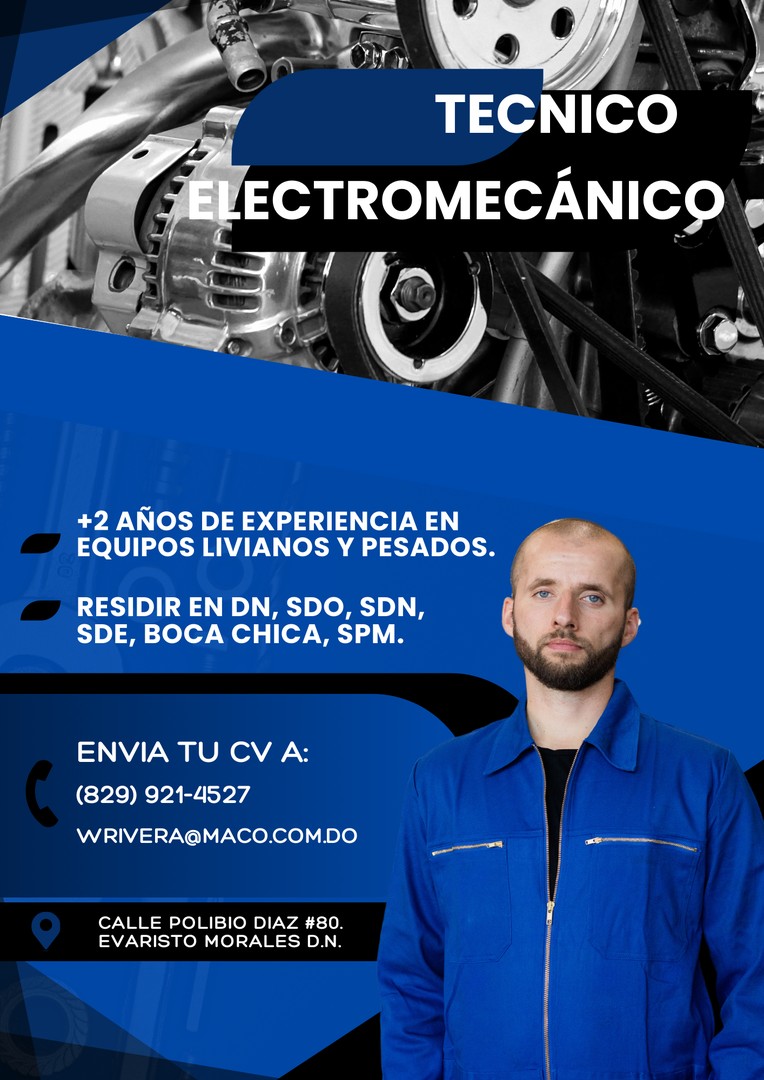 empleos disponibles - Tecnico Electricista Automotriz 2