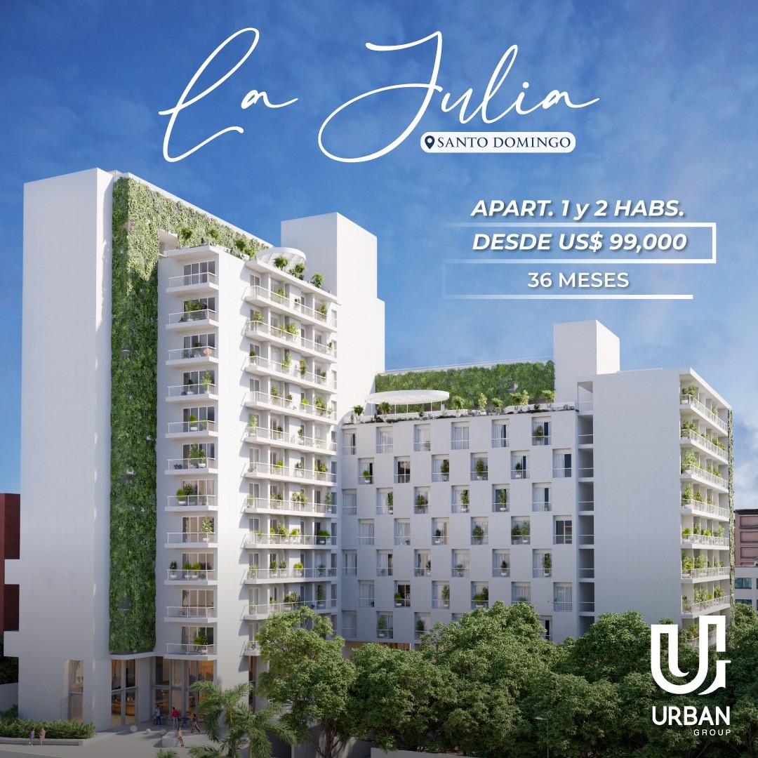 apartamentos - Apartamentos de inversión desde US$99,000 en La Julia