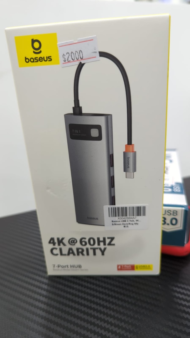 accesorios para electronica - HUB Baseus 7 en 1 usb C