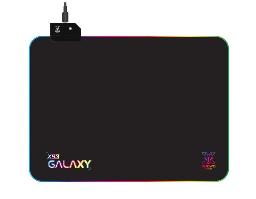 accesorios para electronica - Mousepad Gaming RGB  GALAXY  X93 de escritorio para mouse, Goma Impermeable 2
