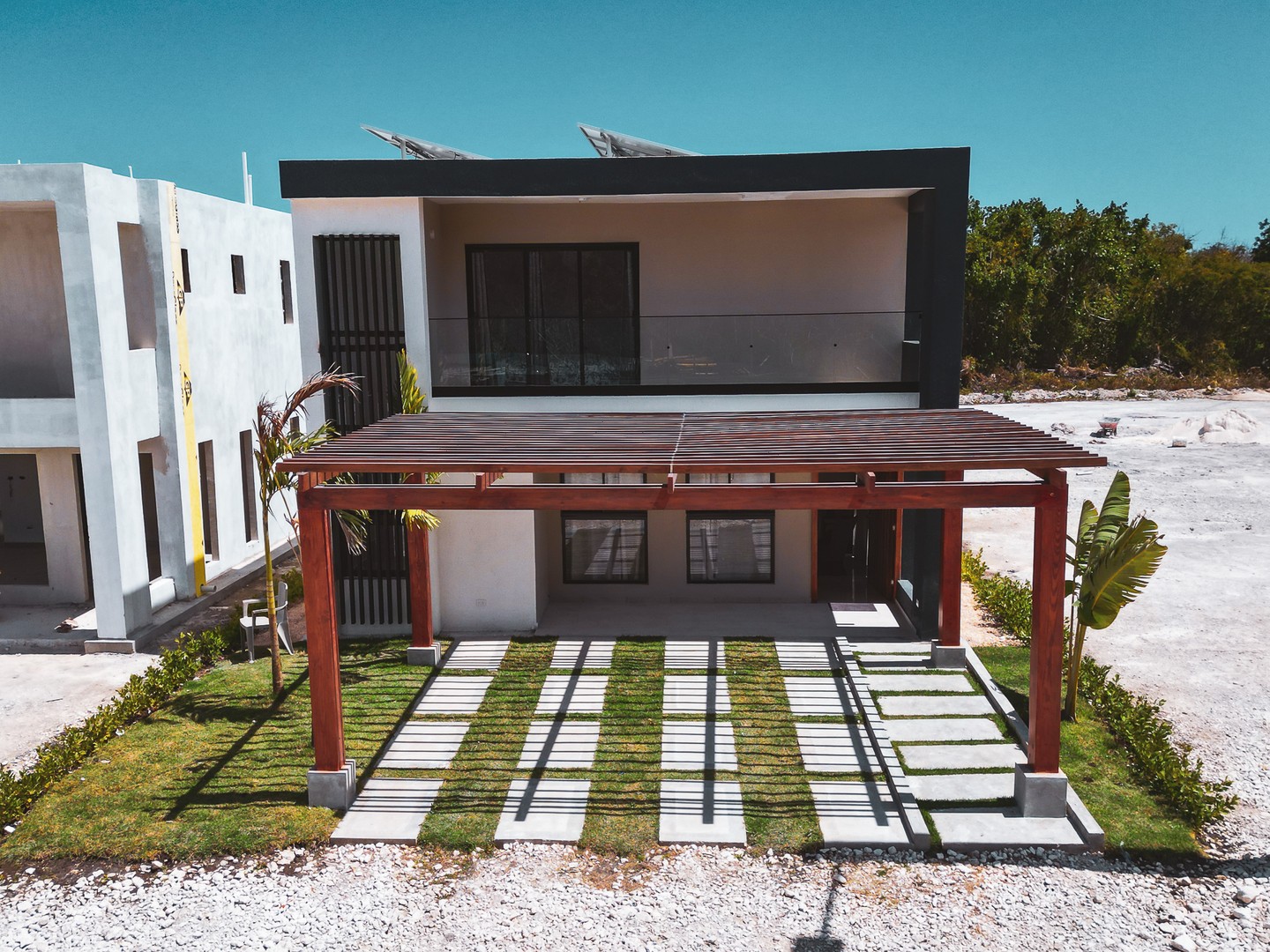 casas vacacionales y villas - Punta Cana, Proyecto de 190 casas totalmente eco-amigables. 2 y 3 hab. Junio/Dic 7