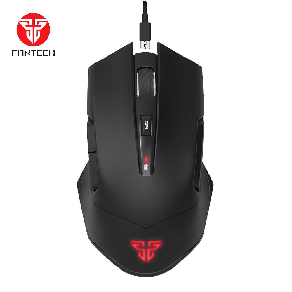 computadoras y laptops - MOUSE Fantech GAMING INALAMBRICO, RECARGABLE  1