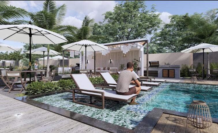 apartamentos - Proyecto en venta Punta Cana #24-320 un dormitorio, excelentes áreas sociales. 5