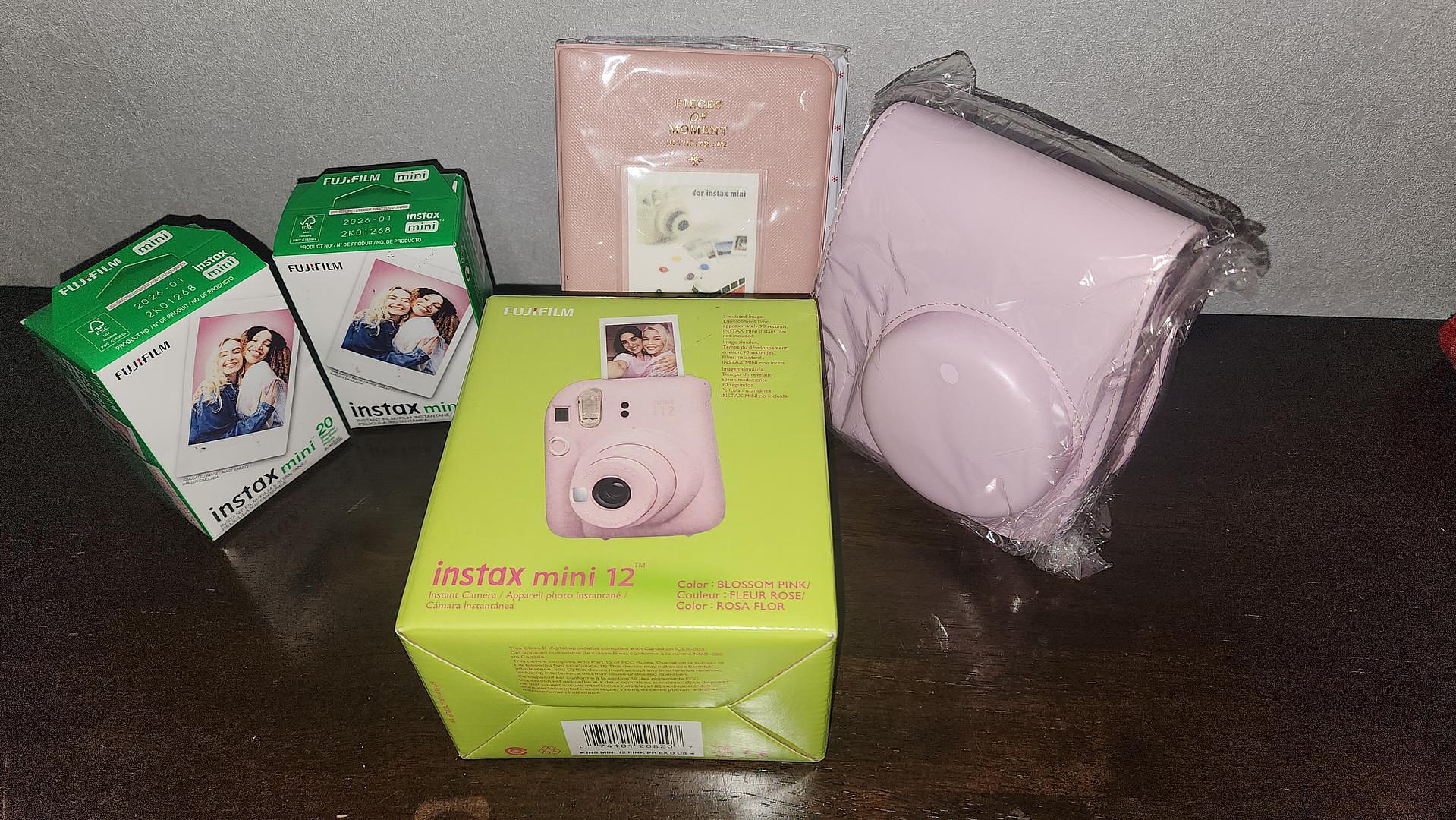 camaras y audio - Camara instantánea Fujifilm instax mini 12 + Accesorios