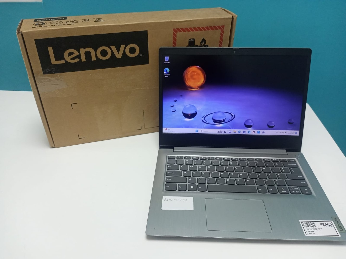 computadoras y laptops - Laptop, Lenovo IdeaPad 3 14ITL05 / 11th Gen, Intel Core i3 / 4GB DDR4 / 128GB SS 0