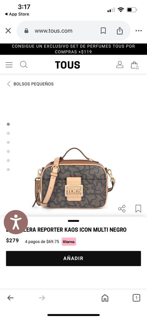 carteras y maletas - Cartera Tous, Bandolera reporter kaos icon multi negro 7