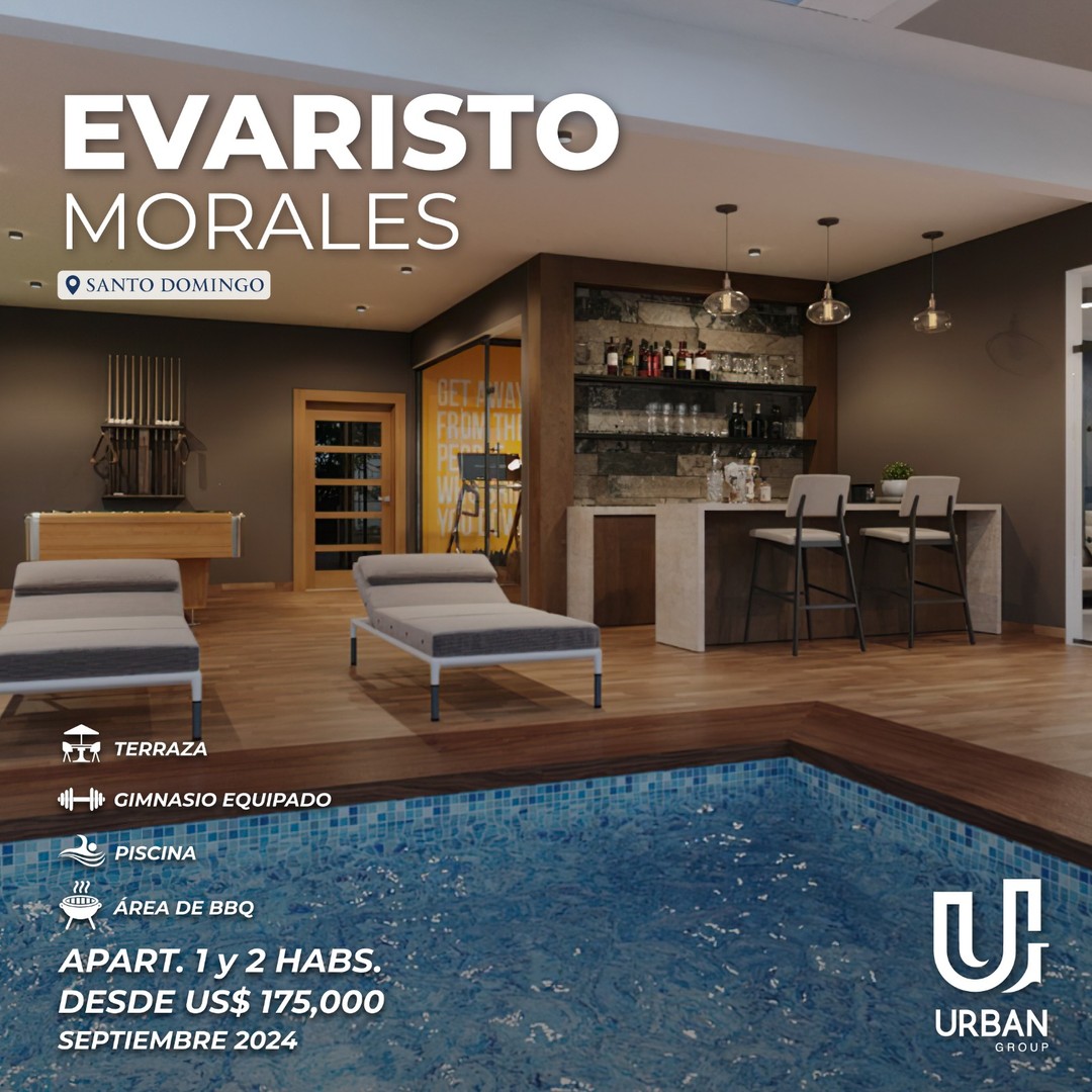 apartamentos - Apartamentos de 1 & 2 Habitaciones desde US$175,000 en Evaristo Morales 1